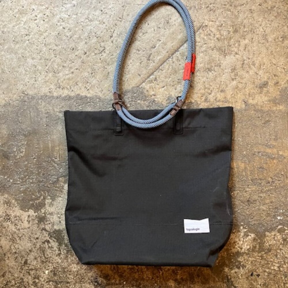 Black Topologie Loop Tote, new without tags